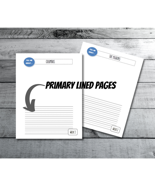 Cycle 3 HISTORY Notebooking Pages  (INSTANT DOWNLOAD)