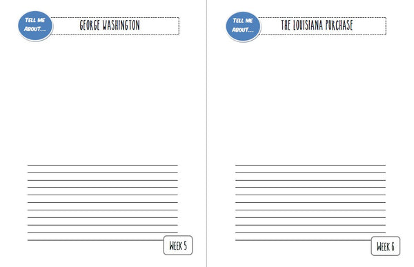Cycle 3 HISTORY Notebooking Pages  (INSTANT DOWNLOAD)