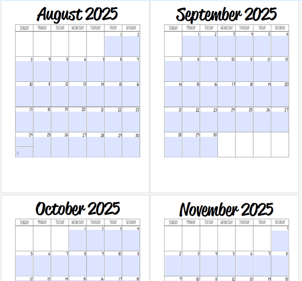 2025-2026 Student Planner - Challenge - INSTANT DOWNLOAD