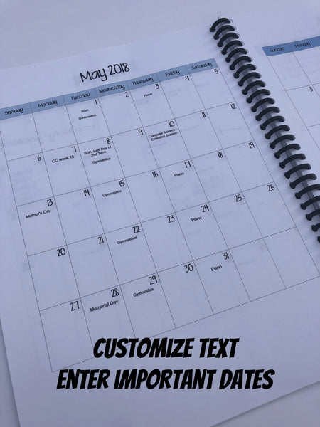 Student Planner - PRINT MY PLANNER!!