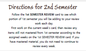 CC CHALLENGE Memory Work System Cards - (INSTANT DOWNLOAD)