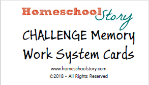 CC CHALLENGE Memory Work System Cards - (INSTANT DOWNLOAD)