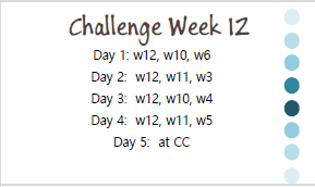 CC CHALLENGE Memory Work System Cards - (PRINTED/LAMINATED)