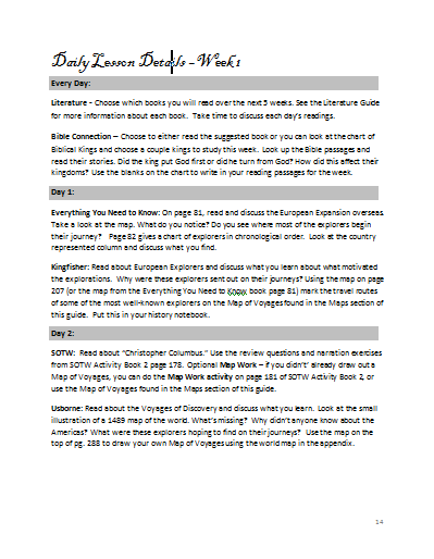 History- Middle Ages Explorers & Monarchs- CC Cycle 2 - Lesson Plans (INSTANT DOWNLOAD)