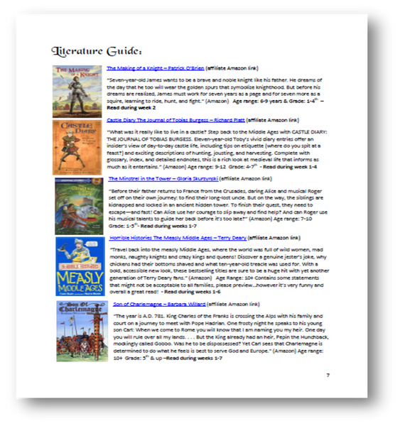 History- Middle Ages Conquerors & Reformers - CC Cycle 2 - Lesson Plans (INSTANT DOWNLOAD)