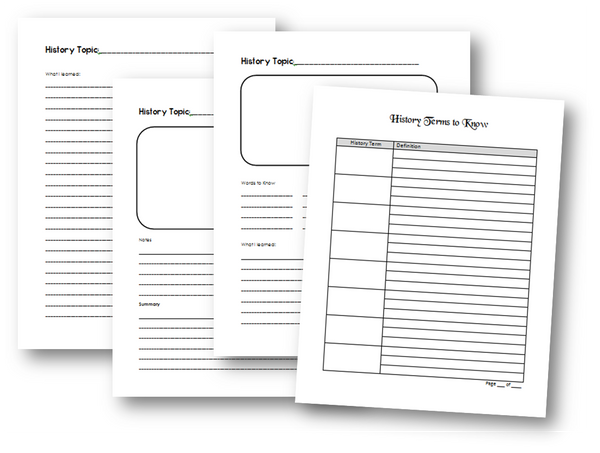 History- Middle Ages Conquerors & Reformers - CC Cycle 2 - Lesson Plans (INSTANT DOWNLOAD)