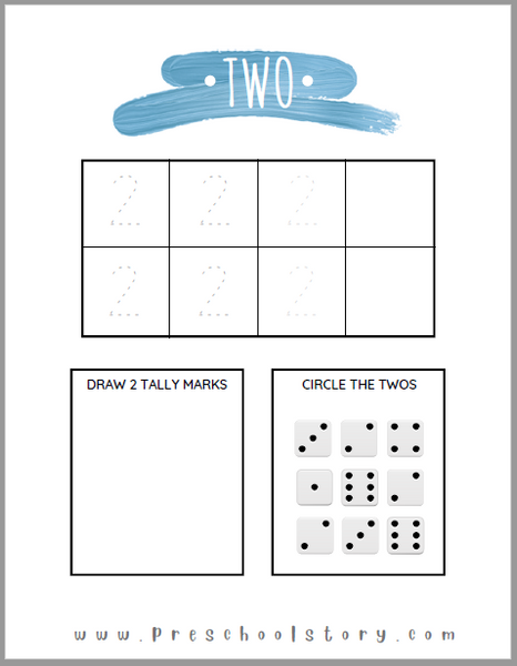 My Number Book - Preschool Binder -DIGITAL DOWNLOAD