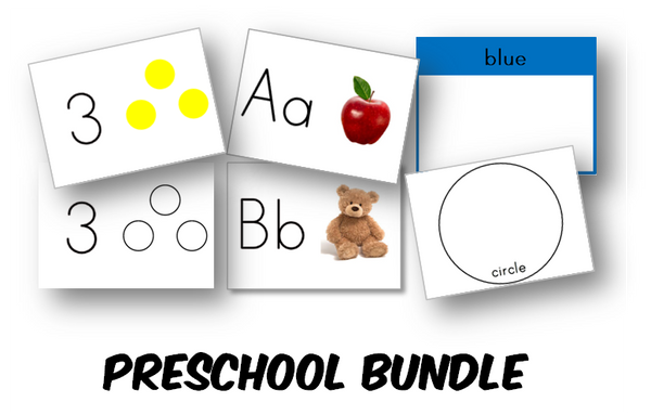Preschool Learning Kit - BUNDLE SET WITH BONUS (INSTANT DOWNLOAD)