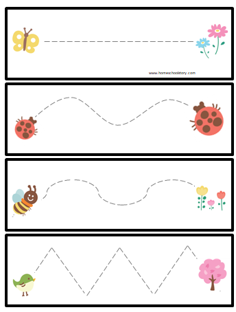 Preschool Tracing Activity PDF (INSTANT DOWNLOAD)