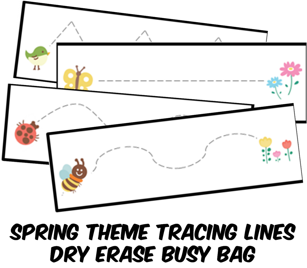 Preschool Tracing Activity PDF (INSTANT DOWNLOAD)