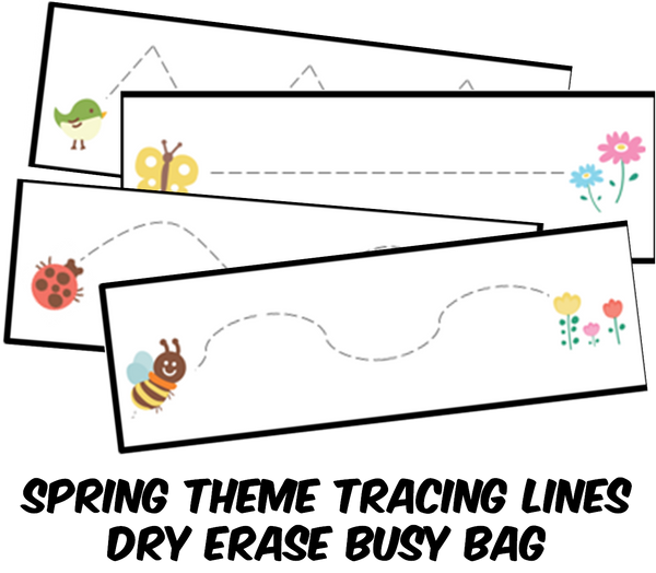 Preschool Tracing Activity PDF (INSTANT DOWNLOAD)