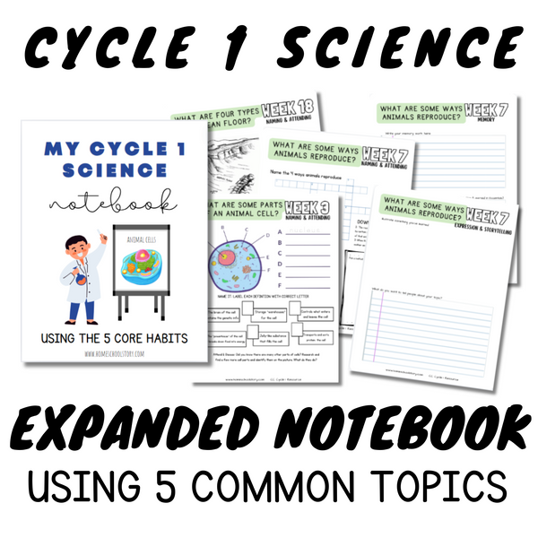 Cycle 1 Science Notebook (EXPANDED) PDF DOWNLOAD