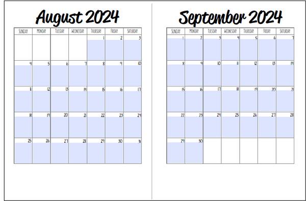 2024-2025 Student Planner - Challenge - INSTANT DOWNLOAD