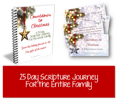 Countdown to Christmas - Family Scripture  - BUNDLE (PRINTED)