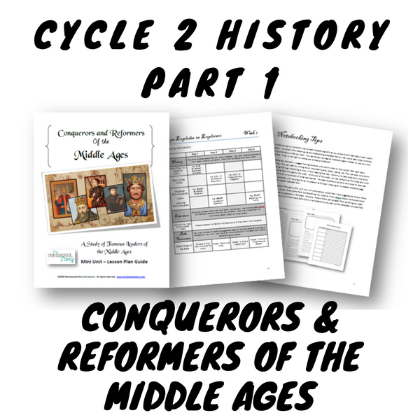 History- Middle Ages Conquerors & Reformers - CC Cycle 2 - Lesson Plans (INSTANT DOWNLOAD)