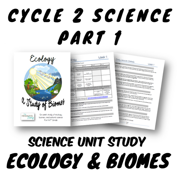 Science - Ecology A Study of Biomes- CC Cycle 2 - Lesson Plans - 8 Weeks (INSTANT DOWNLOAD)