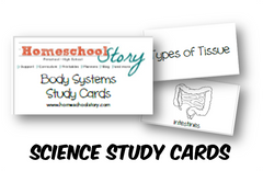 Science - Human Body Study Cards *UPDATED* Cycle 3 (INSTANT DOWNLOAD)