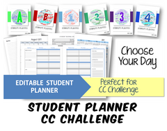 2026-2027 Student Planner - Challenge - INSTANT DOWNLOAD