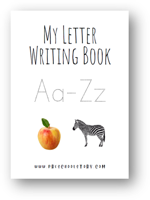 Preschool Letter Writing - Handwriting - INSTANT DOWNLOAD