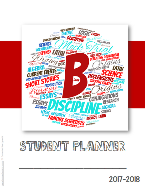 Student Planner Cover - CHALLENGE LEVELS-  (FREE DOWNLOAD)